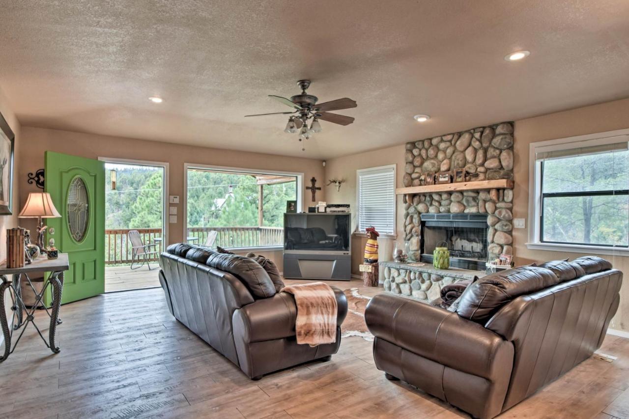 Ruidoso Home With Deck And Grill, Near Grindstone Lake Exterior photo